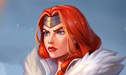 Frozen Flame header logo