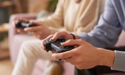 gamer manette jeu