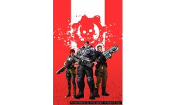 Gears of War comics SDCC 2017 art