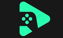 Google Play Games logo head banner 2