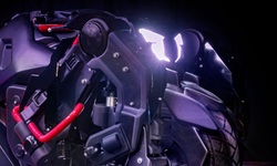 Gotham Knights Batcycle Lazareth Mondial Auto Paris 1