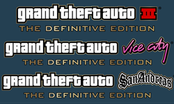 GTA Grand Theft Auto The Trilogy The Definitive Edition logo leak