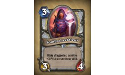 hearthstone malediction naxxramas sombre sectateur carte pretre