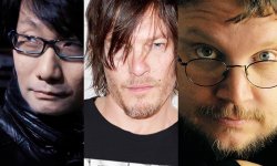 Hideo Kojima Norman Reedus Del Toro Guillermo (1)
