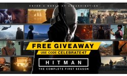 Hitman free giveaway head