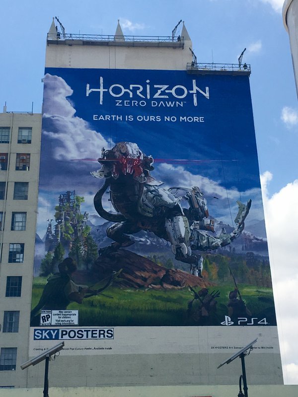 Horizon Zero Dawn affiche LA E3 2016