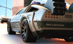 Hot Wheels Unleashed DeLorean head