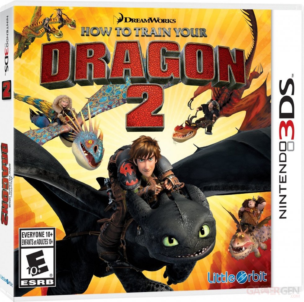 how to train your dragon 2 cover boxart jaquette us 3ds