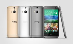 HTC One M8 Gunmetal Silver Gold