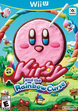 Illustration Kirby et le Pinceau Arc-en-ciel Rainbow Paintbrush