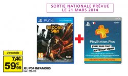 inFAMOUS Second Son offre Auchan