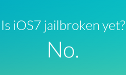 Is iOS 7 jailbroken yet
