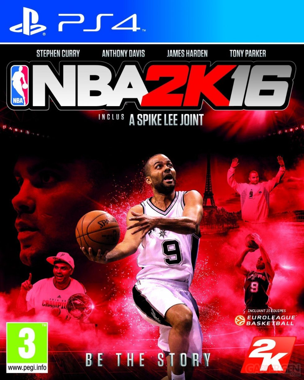jaquette NBA 2K16 PS4