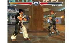 Jin Versus Hwoarang Tekken 4