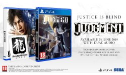 Judgment date sortie jaquette bonus