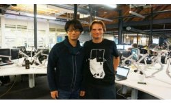 Julien Merceron et Hideo Kojima