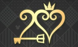 Kingdom Hearts 20th Anniversary head logo art