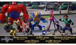 Kingdom Hearts III Big Hero 6 voice cast