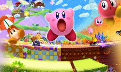 Kirby Triple Deluxe artwork