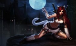 Kitty Kat Katarina League Legend LoL 1024x604