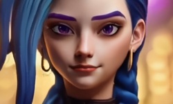 League of Legends Wild Rift Jinx AI02