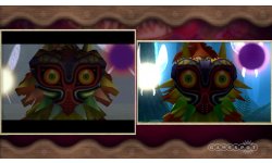 legend zelda majoras mask 3d comparaison n64 3ds