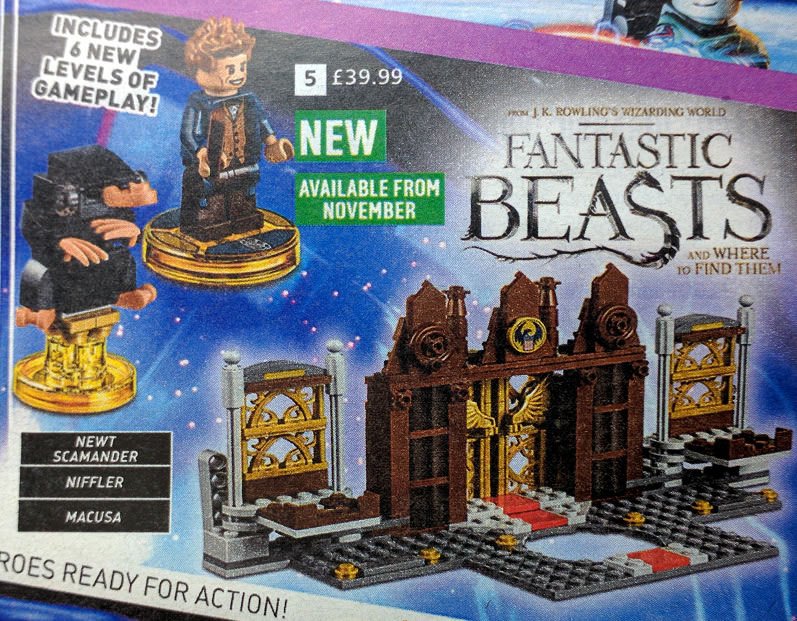 LEGO Dimensions Story Pack Les Animaux Fantastiques