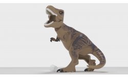 LEGO Jurassic World head
