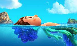Luca Disney Pixar poster