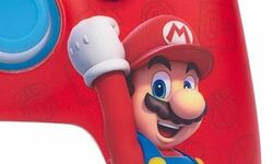 Manette filaire pour Nintendo Switch PowerA Woo Hoo Mario Rouge