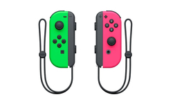 manettes joy con vert neon rose neon pour consol