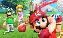 Mario Golf Super Rush banner