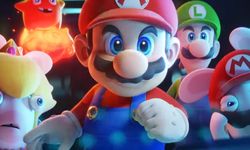 Mario + Les Lapins Crétins Sparks of Hope head