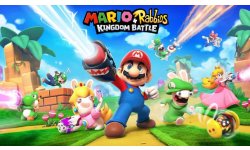 Mario Rabbids Kingdom Battle key art