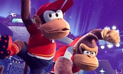 Mario Strikers Battle League Football Diddy Kong head