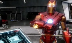 Marvel's Iron Man VR head