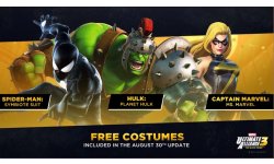 Marvel vs Capcom 3 Ultimate Alliance costumes free