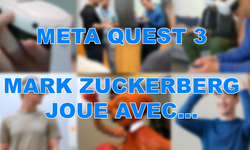 Meta Quest 3 : Mark Zuckerberg se lâche en photos et vidéos sur le nouveau casque de réalité mixte de Meta !