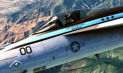 Microsoft Flight Simulator Top Gun Maverick head