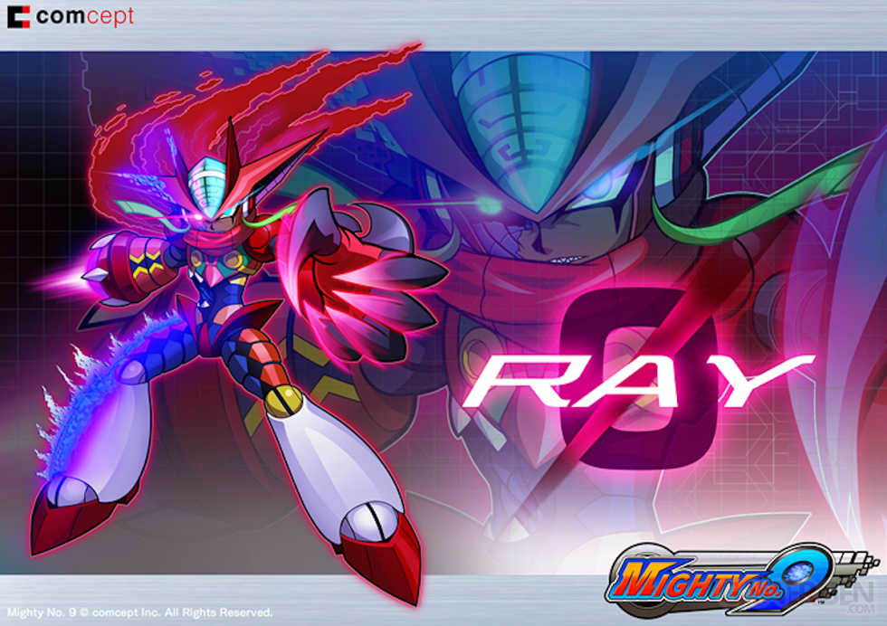 Mighty No. 9 Ray croquis images (7)