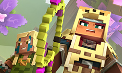 Minecraft Dungeons dlc announcement jungleawakens keyart