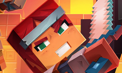 Minecraft Dungeons jaquette