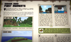 Minecraft Handbook first moments