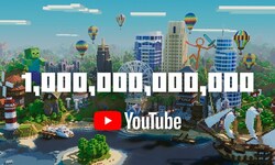 Minecraft YouTube billion trillion vues head