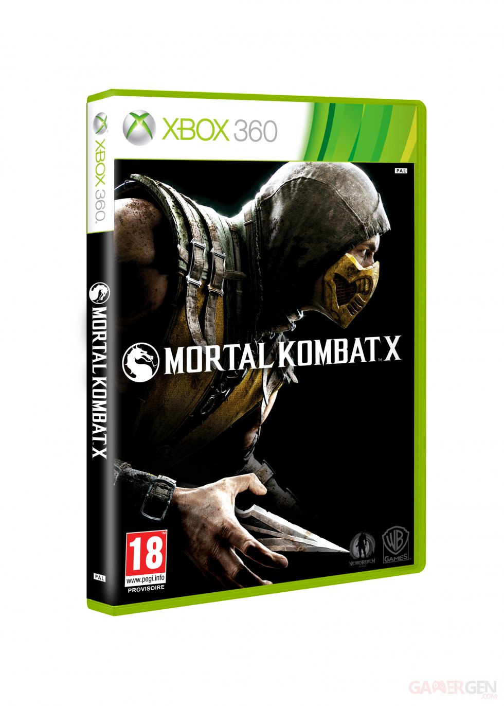Mortal Kombat X jaquette Xbox 360 1