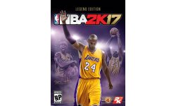 NBA 2K17 Legend Edition jaquette cover art Kobe Bryant