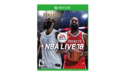 NBA Live 18 Cover Art jaquette james harden