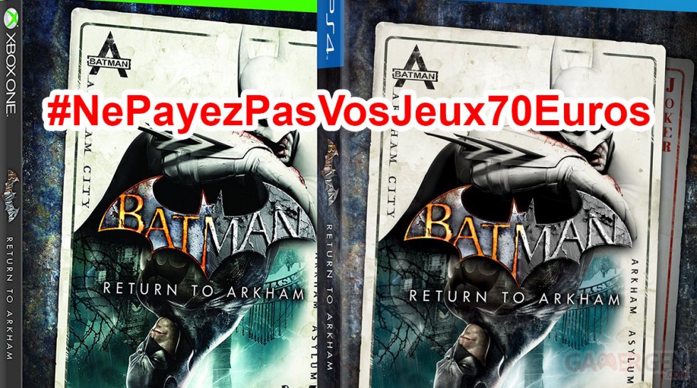 Ne Payez pas vos jeux 70 euros batman1