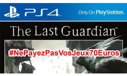 Ne Payez pas vos jeux 70 euros the last guardian