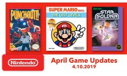 NES Nintendo Switch Online mise à jour 2.4.0 jeux SP images titres